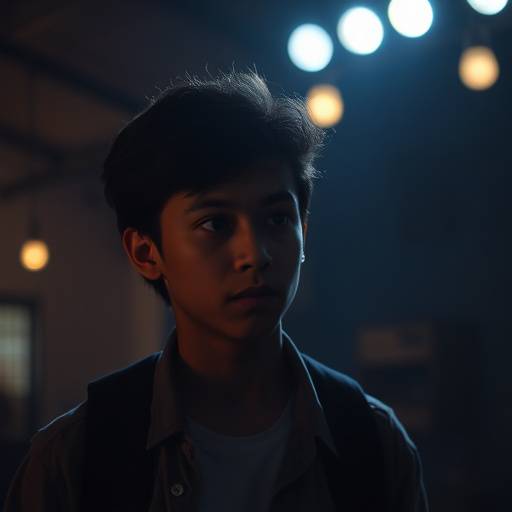 Still from a student film showcasing effective lighting design